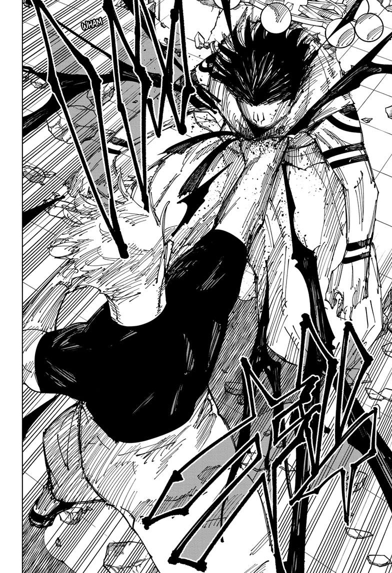 Jujutsu Kaisen Manga Chapter 232 page 14 - Inhuman Makyo Shinjuku Showdown, Part 10 scene