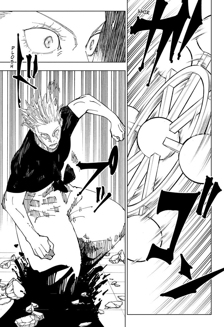 Jujutsu Kaisen Manga Chapter 232 page 17 - Inhuman Makyo Shinjuku Showdown, Part 10 scene