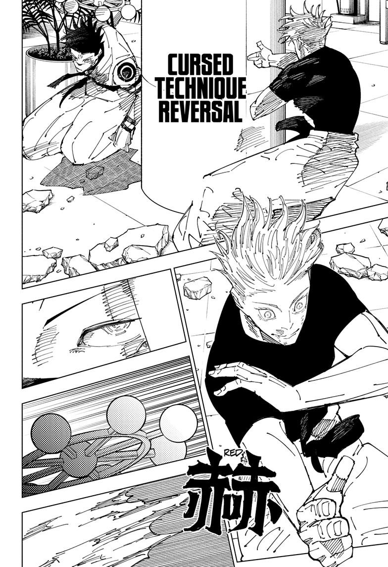 Jujutsu Kaisen Manga Chapter 232 page 9 - Inhuman Makyo Shinjuku Showdown, Part 10 scene