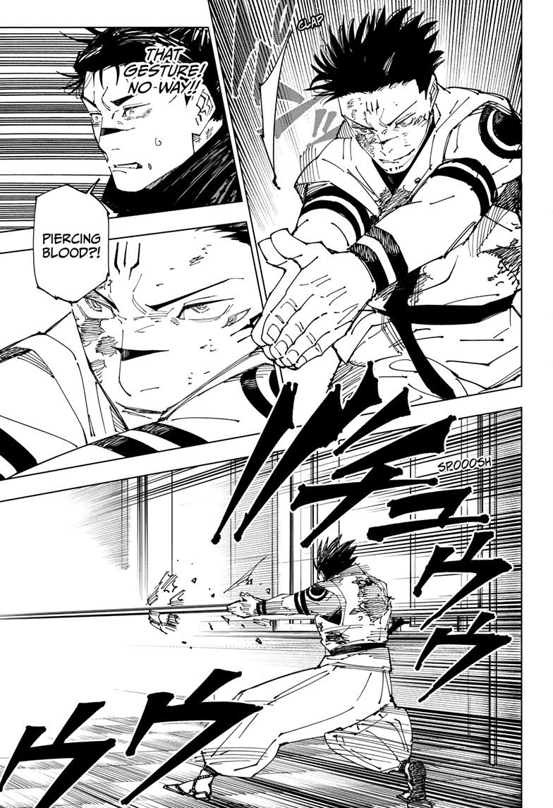 Jujutsu Kaisen Manga Chapter 233 page 10 - Inhuman Makyo Shinjuku Showdown, Part 11 scene