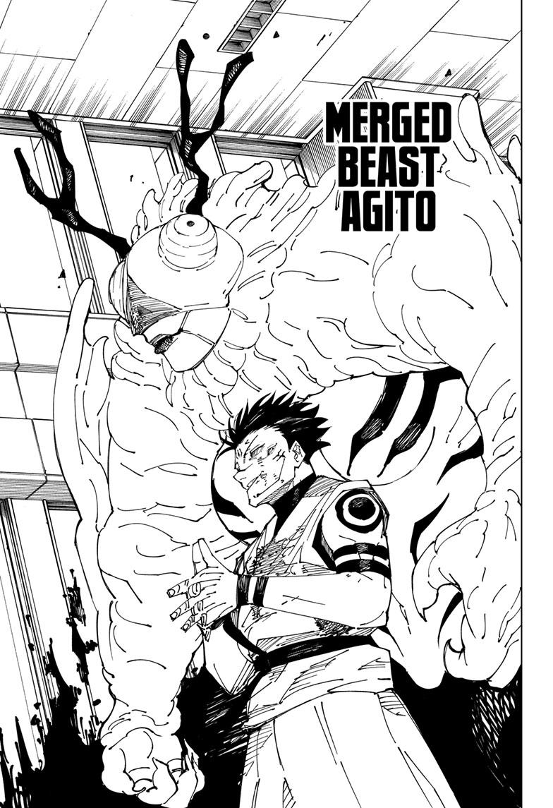 Jujutsu Kaisen Manga Chapter 233 page 14 - Inhuman Makyo Shinjuku Showdown, Part 11 scene