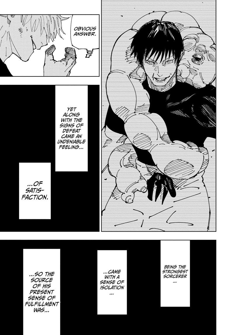 Jujutsu Kaisen Manga Chapter 233 page 4 - Inhuman Makyo Shinjuku Showdown, Part 11 scene