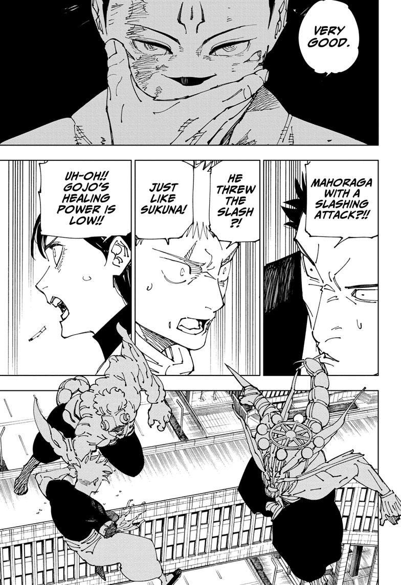 Jujutsu Kaisen Manga Chapter 234 page 14 - Inhuman Makyo Shinjuku Showdown, Part 12 scene