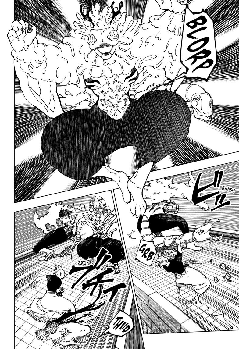 Jujutsu Kaisen Manga Chapter 234 page 7 - Inhuman Makyo Shinjuku Showdown, Part 12 scene
