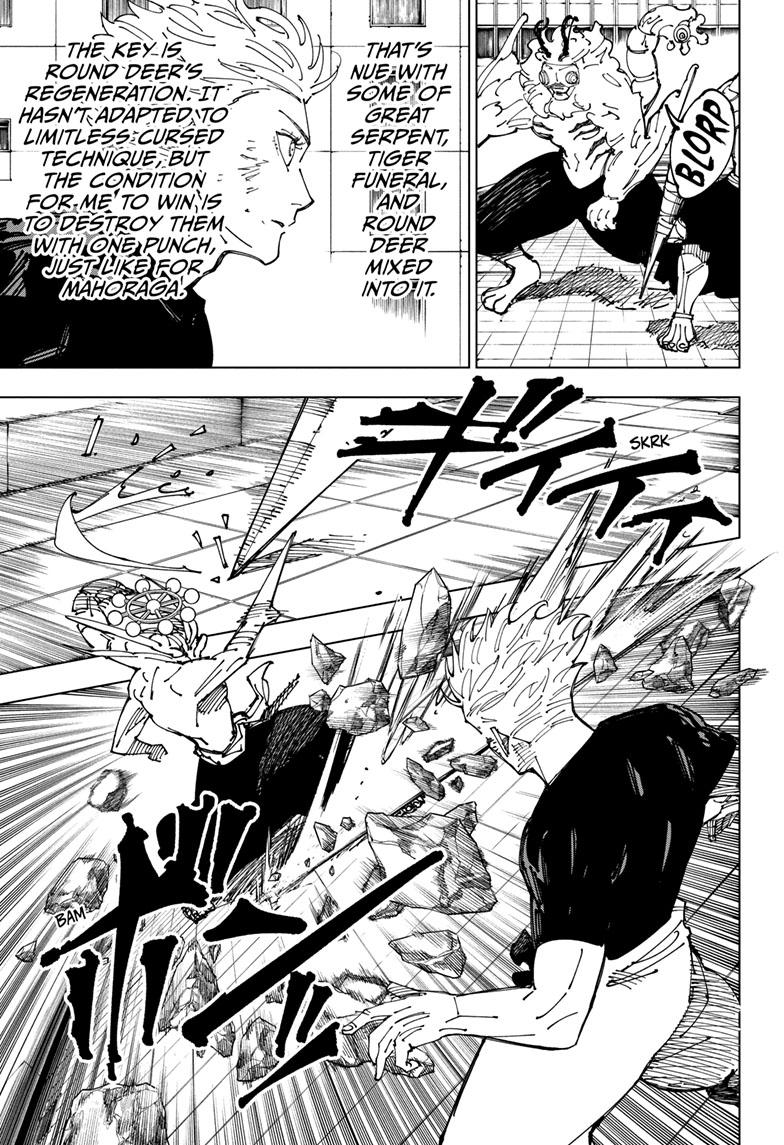 Jujutsu Kaisen Manga Chapter 234 page 8 - Inhuman Makyo Shinjuku Showdown, Part 12 scene