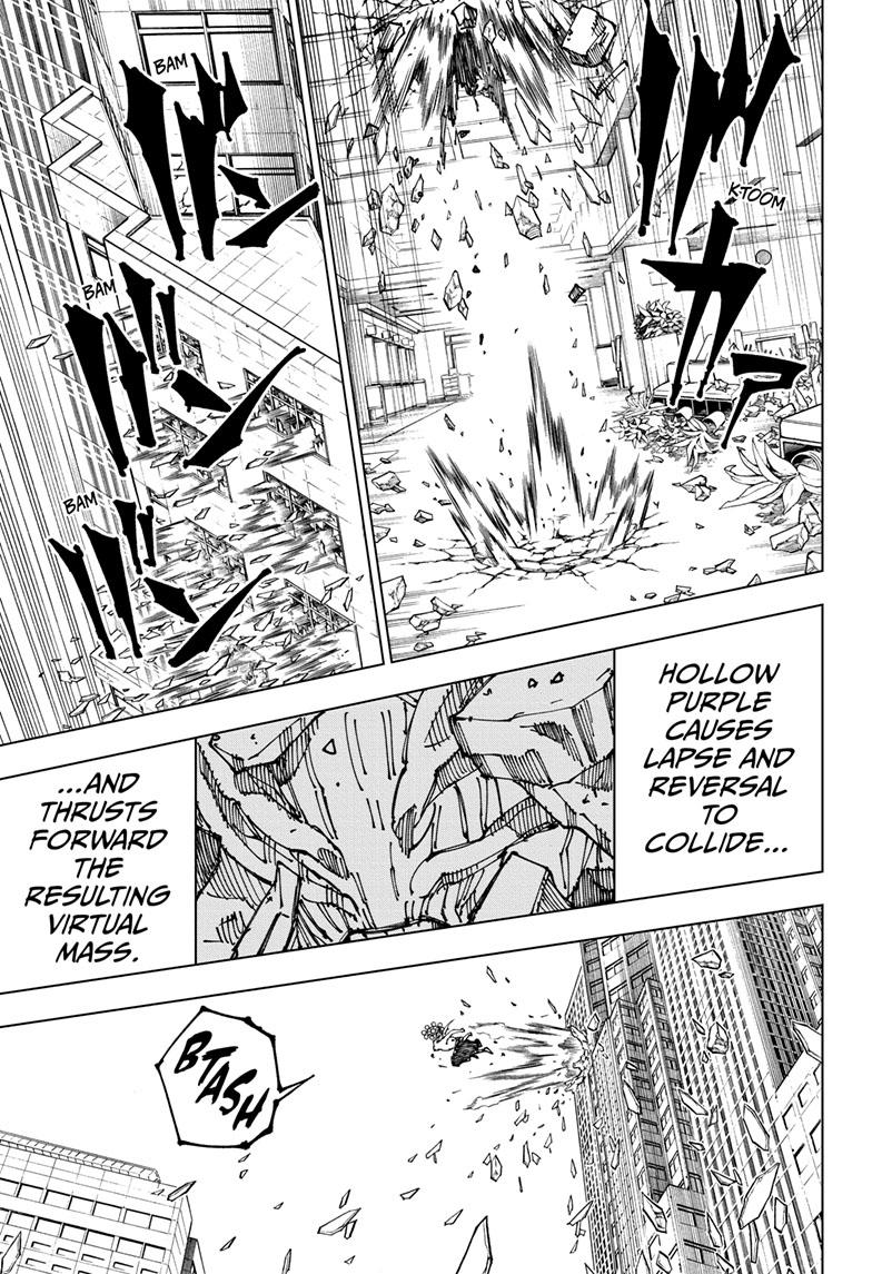 Jujutsu Kaisen Manga Chapter 235 page 10 - Inhuman Makyo Shinjuku Showdown, Part 13 scene