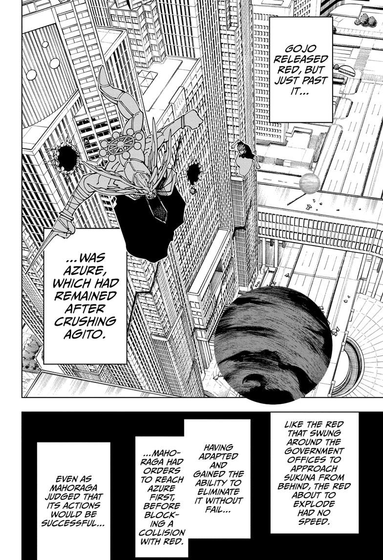 Jujutsu Kaisen Manga Chapter 235 page 11 - Inhuman Makyo Shinjuku Showdown, Part 13 scene