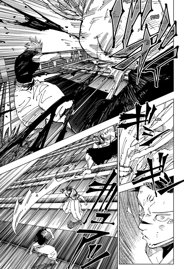Jujutsu Kaisen Manga Chapter 235 page 4 - Inhuman Makyo Shinjuku Showdown, Part 13 scene