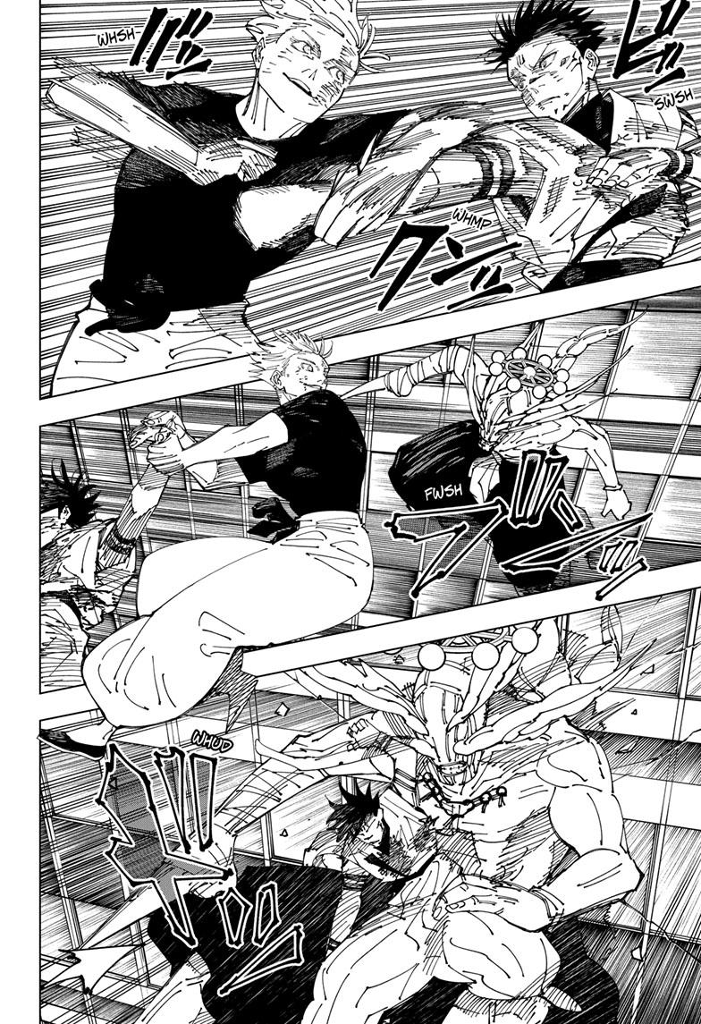 Jujutsu Kaisen Manga Chapter 235 page 5 - Inhuman Makyo Shinjuku Showdown, Part 13 scene