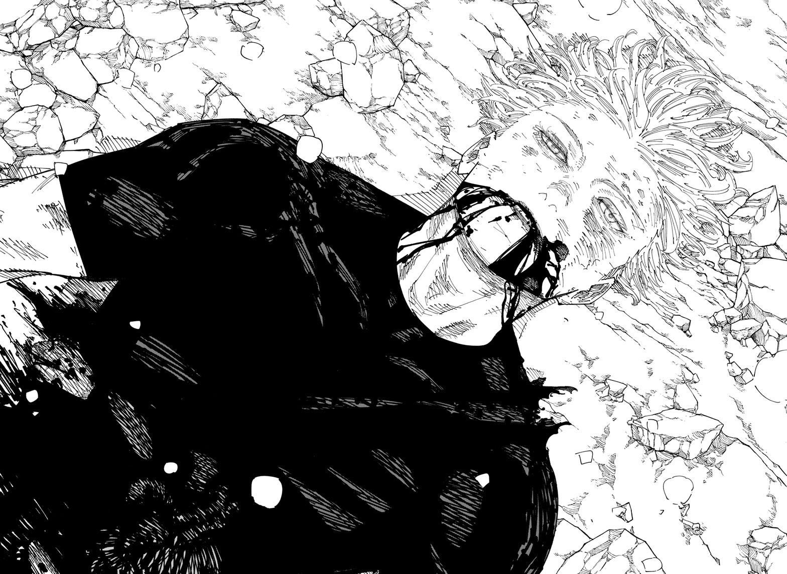 Jujutsu Kaisen Manga Chapter 236 page 13 - Heading South scene