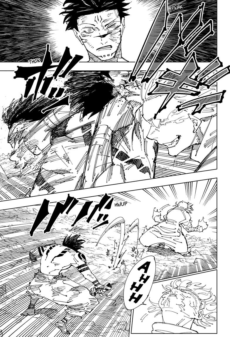 Jujutsu Kaisen Manga Chapter 237 page 14 - Inhuman Makyo Shinjuku Showdown, Part 14 scene