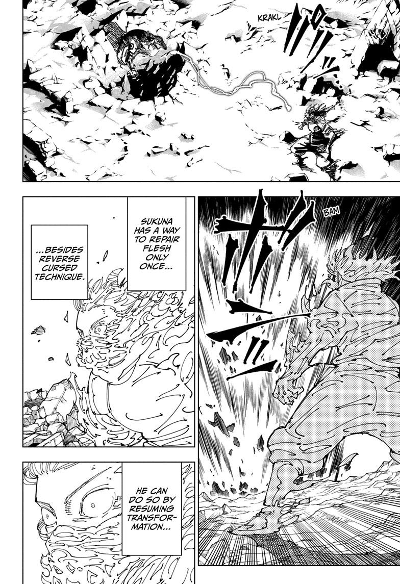 Jujutsu Kaisen Manga Chapter 237 page 19 - Inhuman Makyo Shinjuku Showdown, Part 14 scene