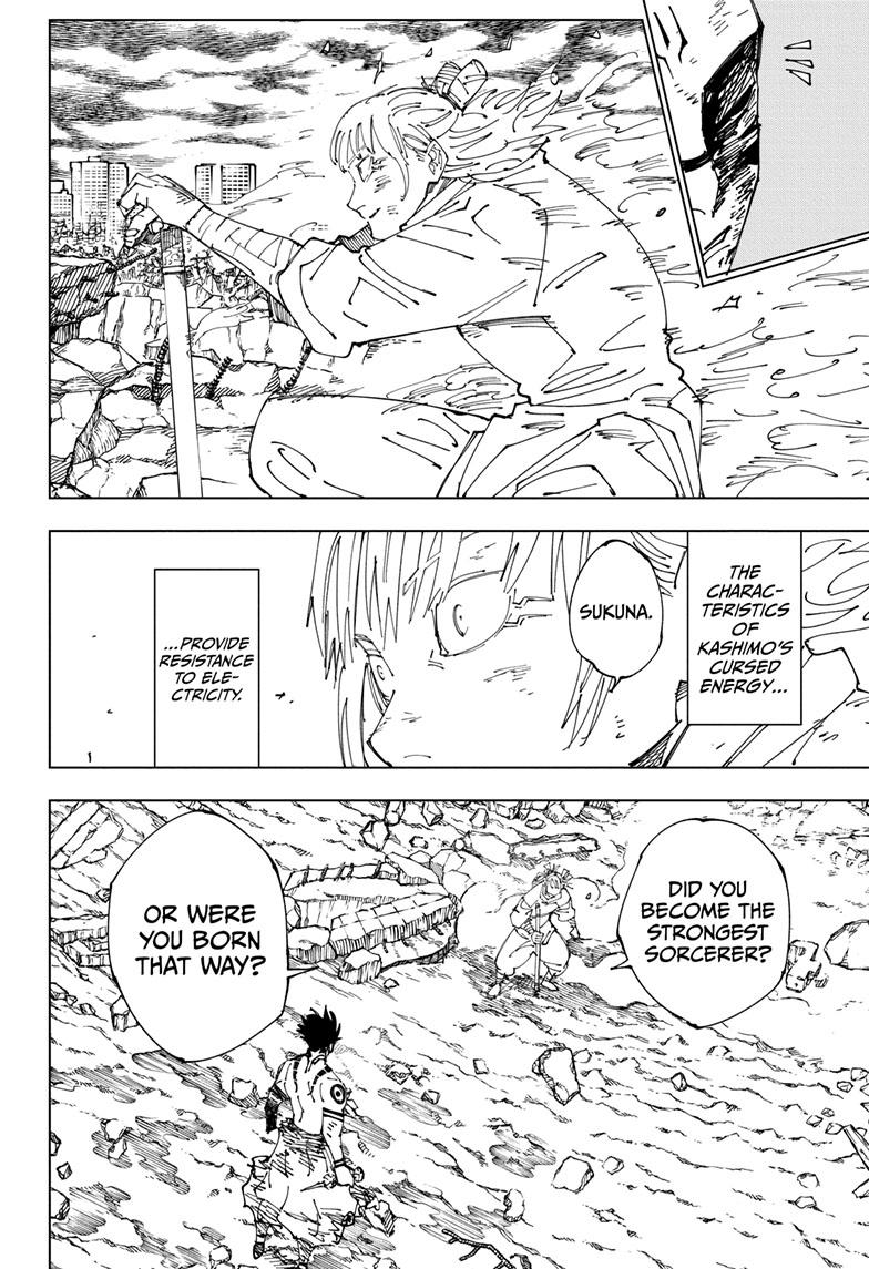 Jujutsu Kaisen Manga Chapter 237 page 9 - Inhuman Makyo Shinjuku Showdown, Part 14 scene