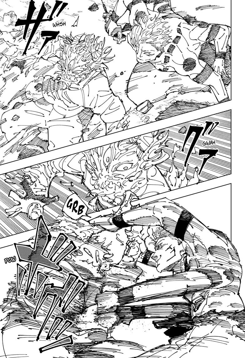 Jujutsu Kaisen Manga Chapter 238 page 11 - Inhuman Makyo Shinjuku Showdown, Part 15 scene