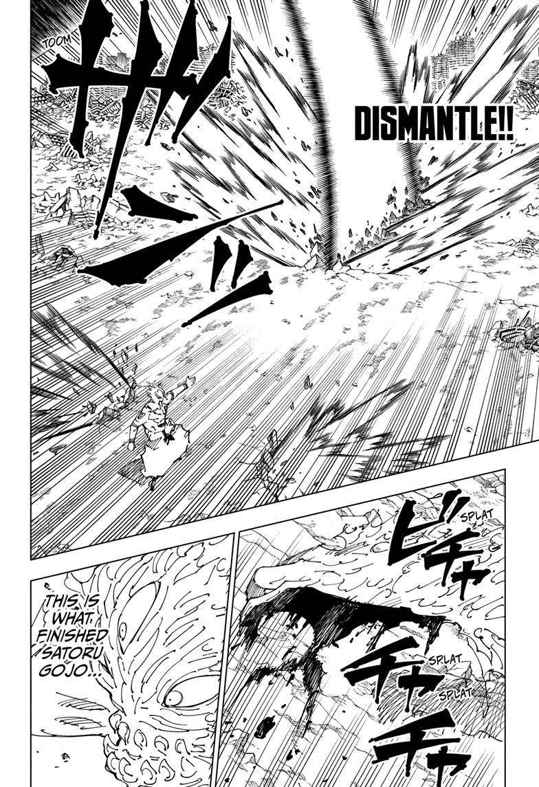 Jujutsu Kaisen Manga Chapter 238 page 8 - Inhuman Makyo Shinjuku Showdown, Part 15 scene