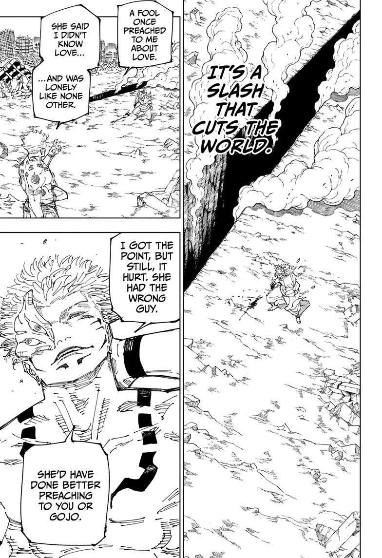 Jujutsu Kaisen Manga Chapter 238 page 9 - Inhuman Makyo Shinjuku Showdown, Part 15 scene