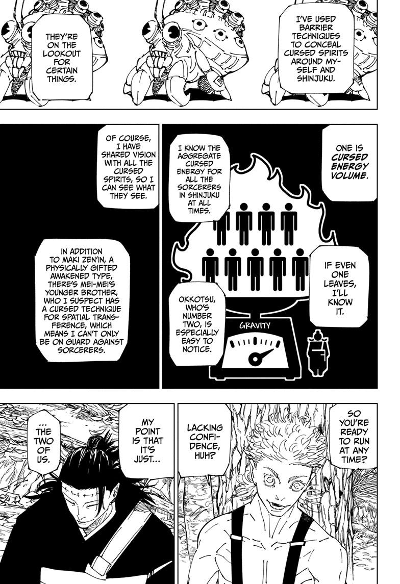 Jujutsu Kaisen Manga Chapter 239 page 10 - Foolish Survivor!! scene