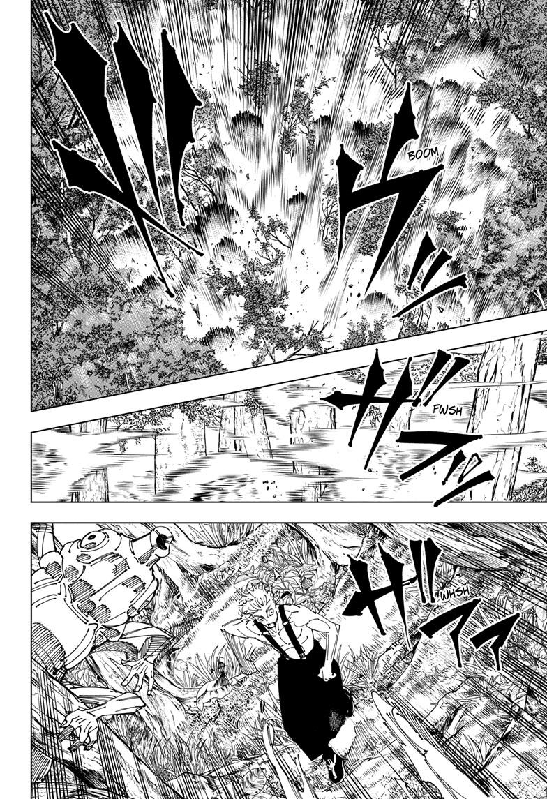 Jujutsu Kaisen Manga Chapter 239 page 12 - Foolish Survivor!! scene