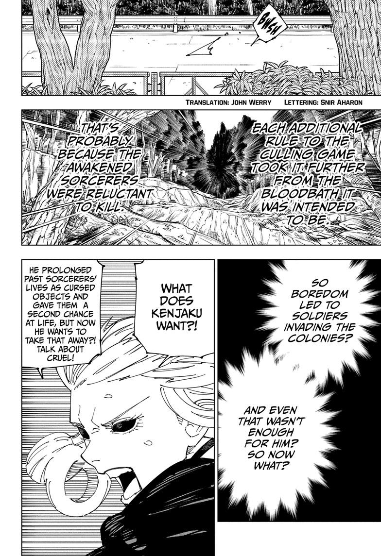 Jujutsu Kaisen Manga Chapter 239 page 3 - Foolish Survivor!! scene