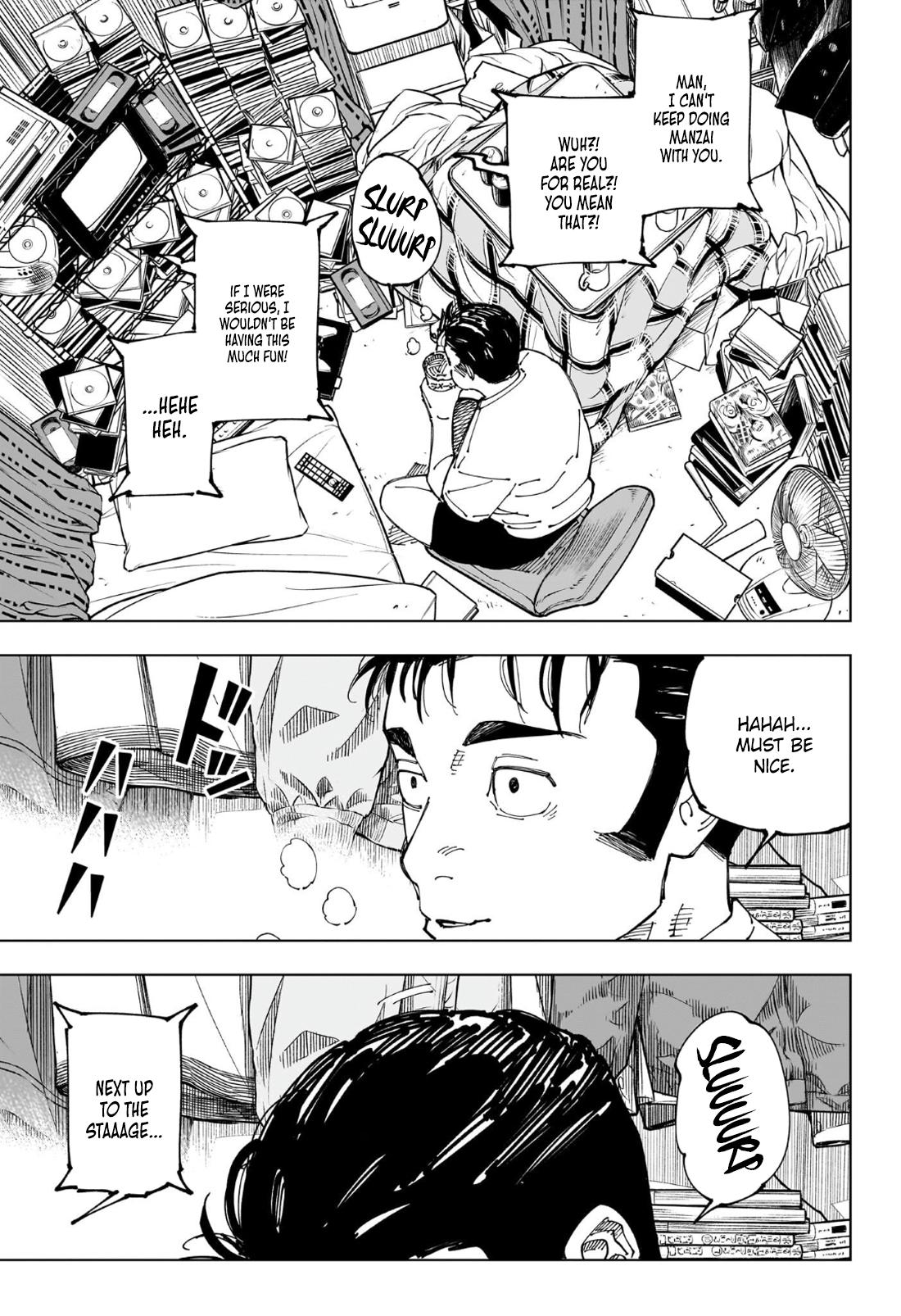 Jujutsu Kaisen Manga Chapter 241 page 12 - Foolish Survivor —Win and Remain— scene