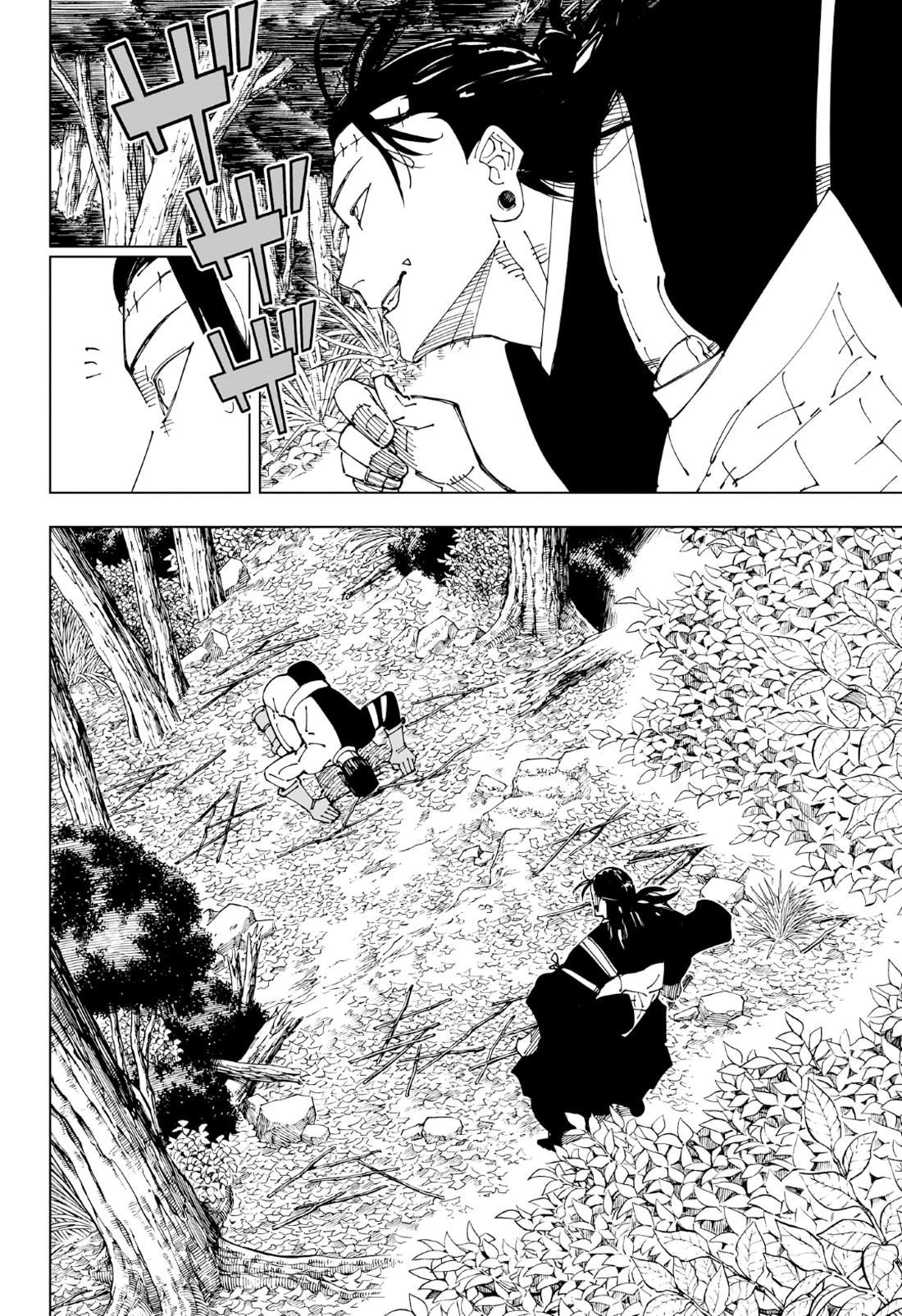 Jujutsu Kaisen Manga Chapter 241 page 17 - Foolish Survivor —Win and Remain— scene