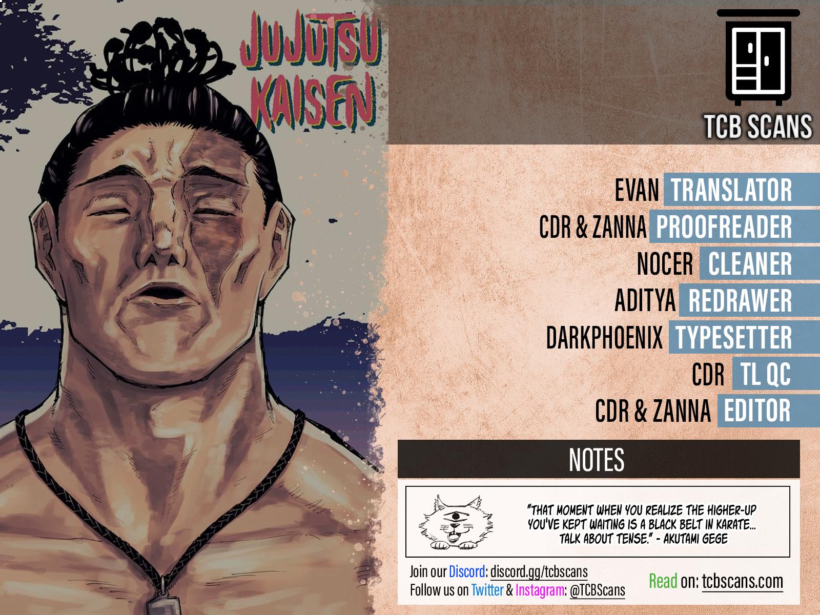Jujutsu Kaisen Manga Chapter 241 page 2 - Foolish Survivor —Win and Remain— scene