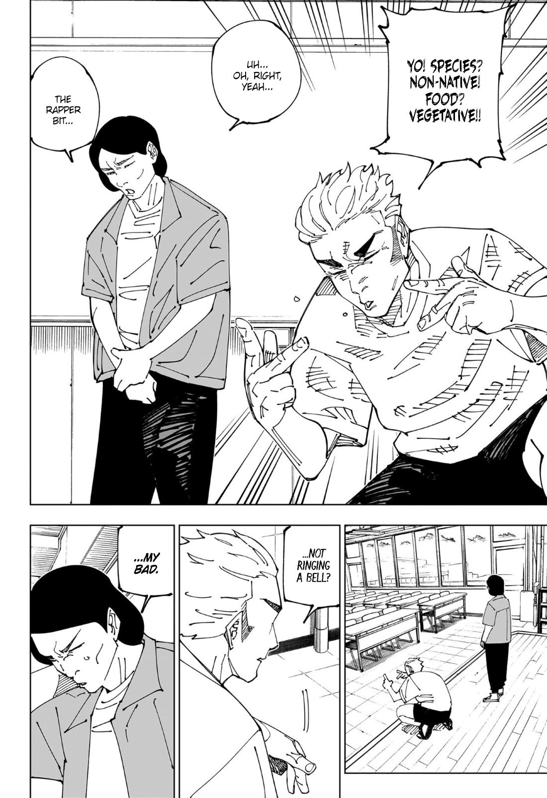 Jujutsu Kaisen Manga Chapter 241 page 3 - Foolish Survivor —Win and Remain— scene