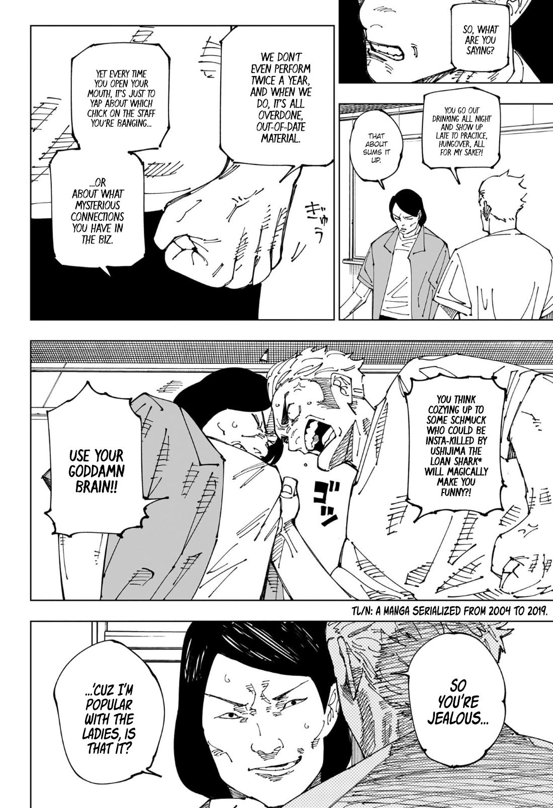 Jujutsu Kaisen Manga Chapter 241 page 5 - Foolish Survivor —Win and Remain— scene