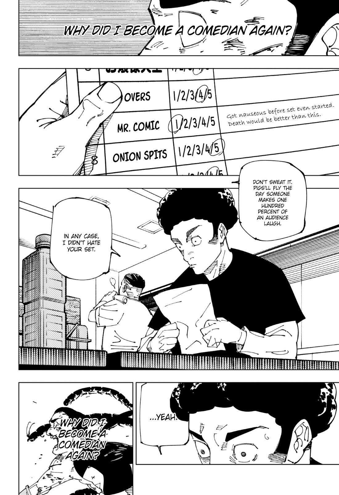 Jujutsu Kaisen Manga Chapter 241 page 7 - Foolish Survivor —Win and Remain— scene