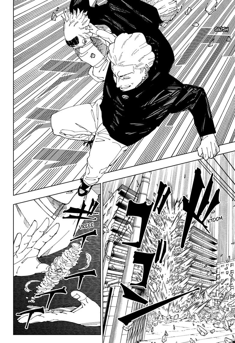 Jujutsu Kaisen Manga Chapter 245 page 4 - Inhuman Makyo Shinjuku Showdown, Part 17 scene