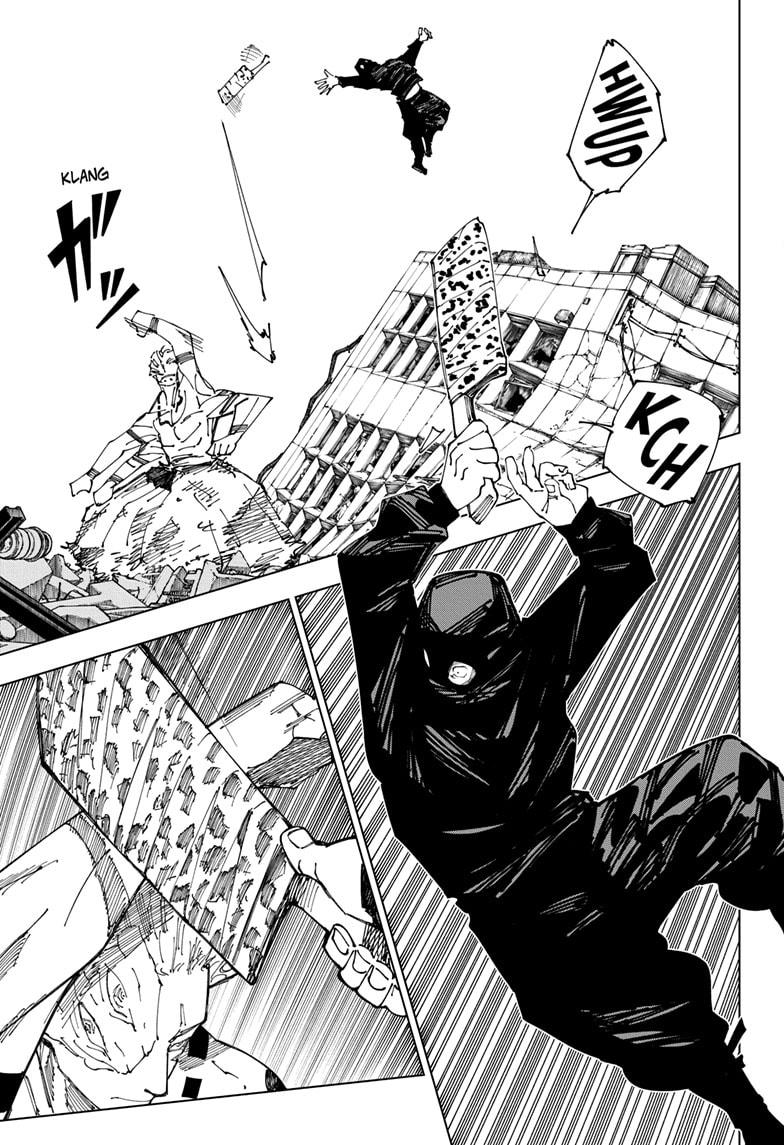 Jujutsu Kaisen Manga Chapter 246 page 9 - Inhuman Makyo Shinjuku Showdown, Part 18 scene