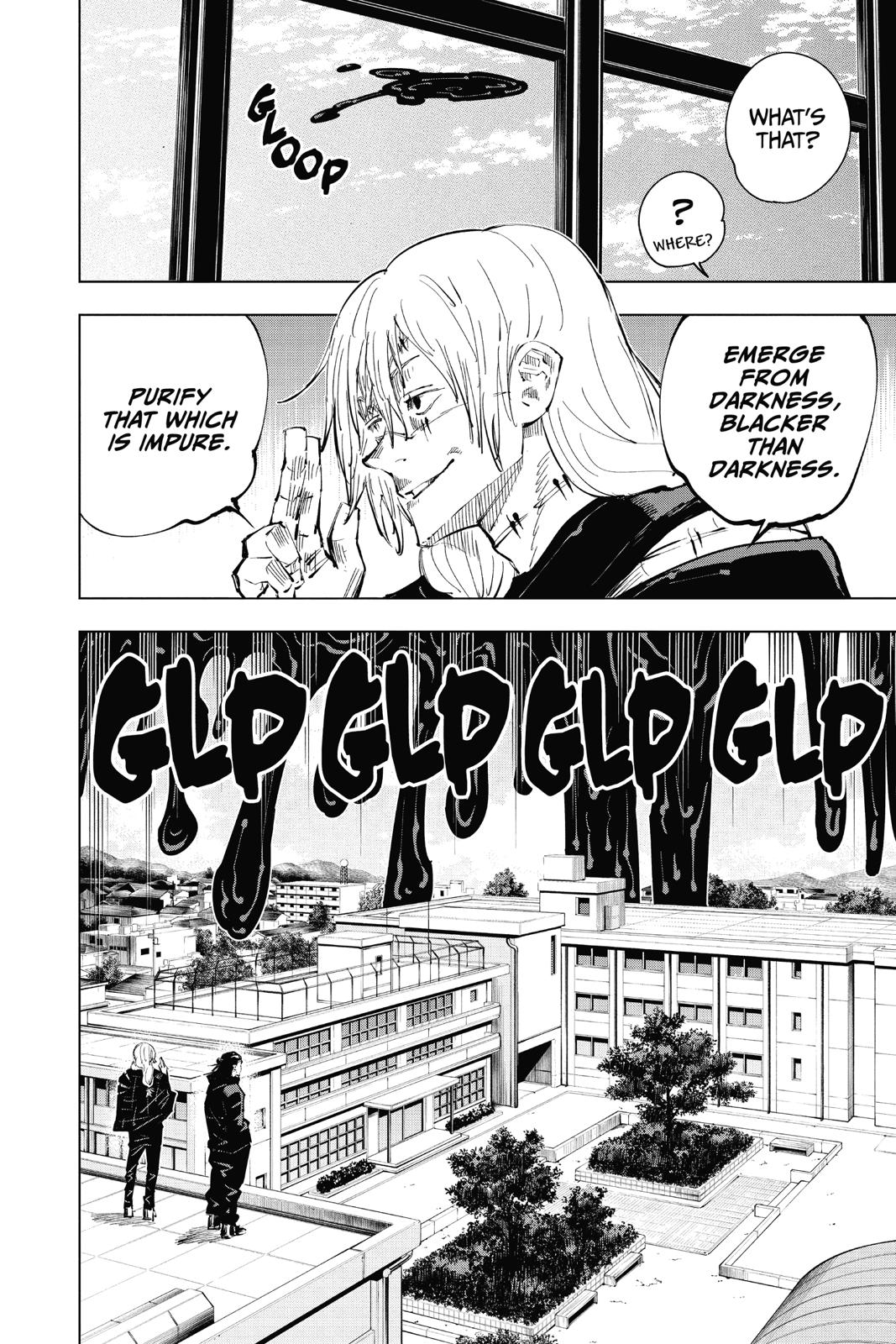 Jujutsu Kaisen Manga Chapter 25 page 8 - Narrow Minded scene
