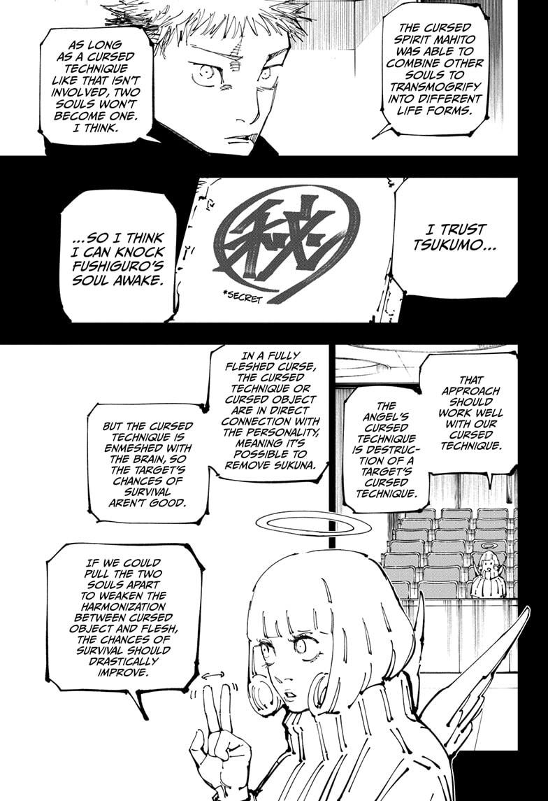 Jujutsu Kaisen Manga Chapter 251 page 11 - Inhuman Makyo Shinjuku Showdown, Part 23 scene