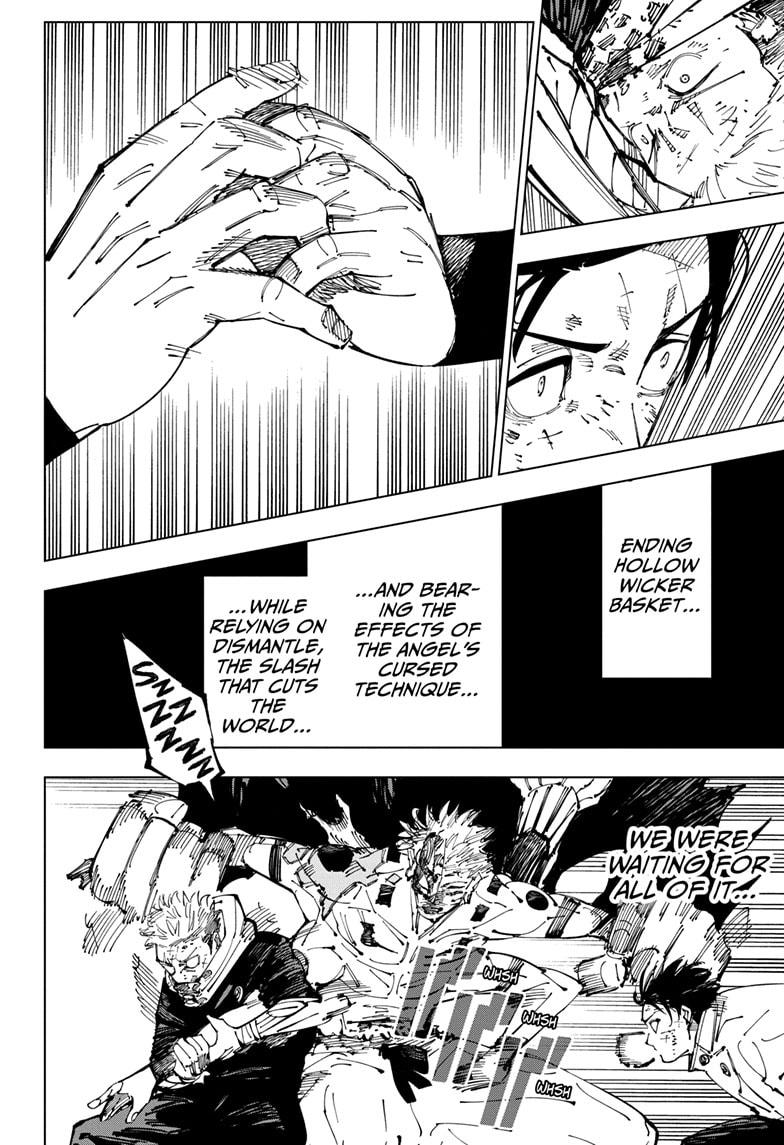 Jujutsu Kaisen Manga Chapter 251 page 6 - Inhuman Makyo Shinjuku Showdown, Part 23 scene