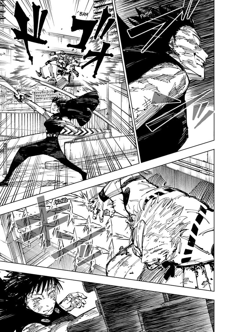 Jujutsu Kaisen Manga Chapter 252 page 12 - Inhuman Makyo Shinjuku Showdown, Part 24 scene
