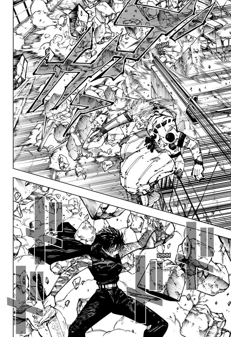 Jujutsu Kaisen Manga Chapter 252 page 13 - Inhuman Makyo Shinjuku Showdown, Part 24 scene