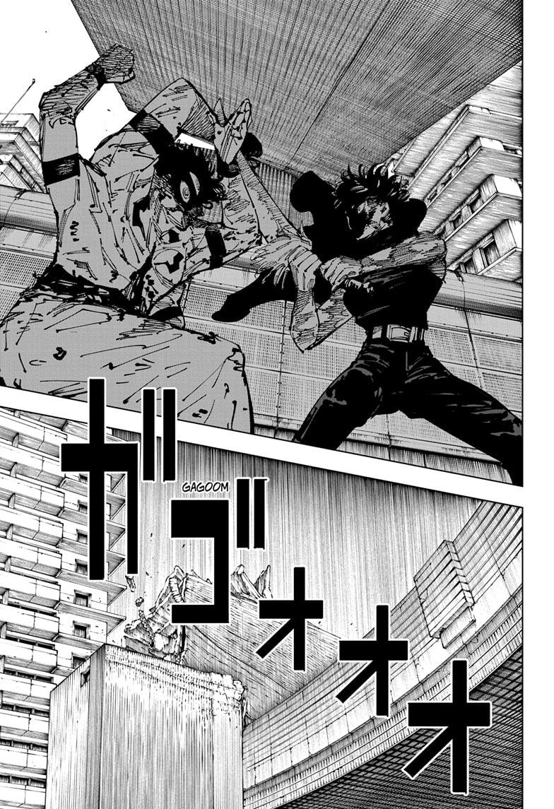 Jujutsu Kaisen Manga Chapter 253 page 5 - Inhuman Makyo Shinjuku Showdown, Part 25 scene