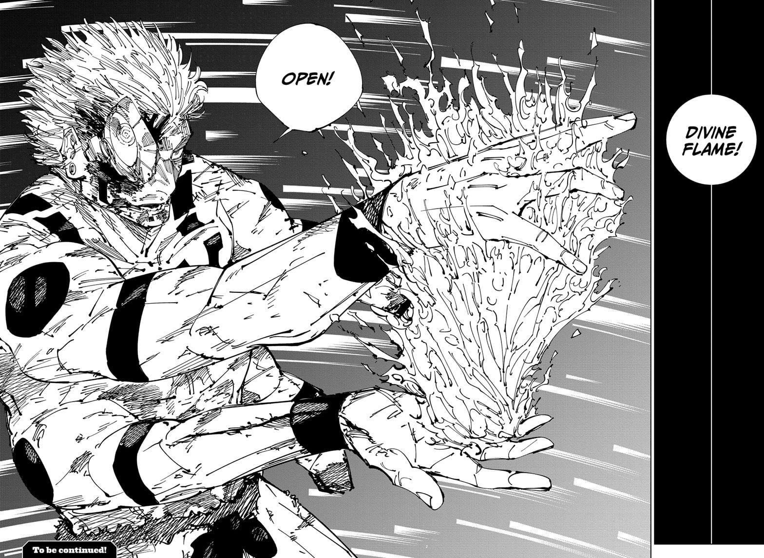 Jujutsu Kaisen Manga Chapter 258 page 14 - Inhuman Makyo Shinjuku Showdown, Part 30 scene