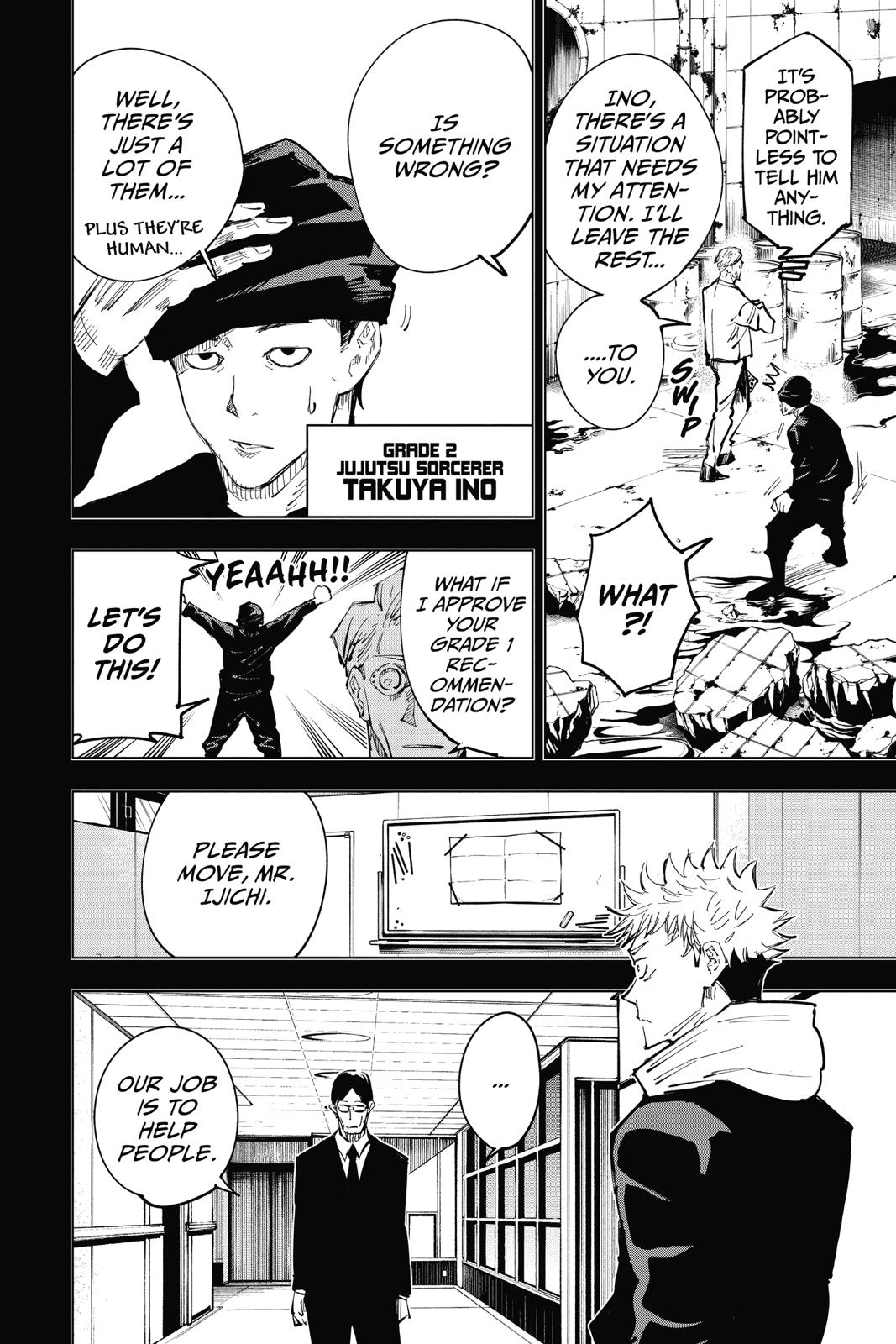 Jujutsu Kaisen Manga Chapter 26 page 8 - To You Someday scene