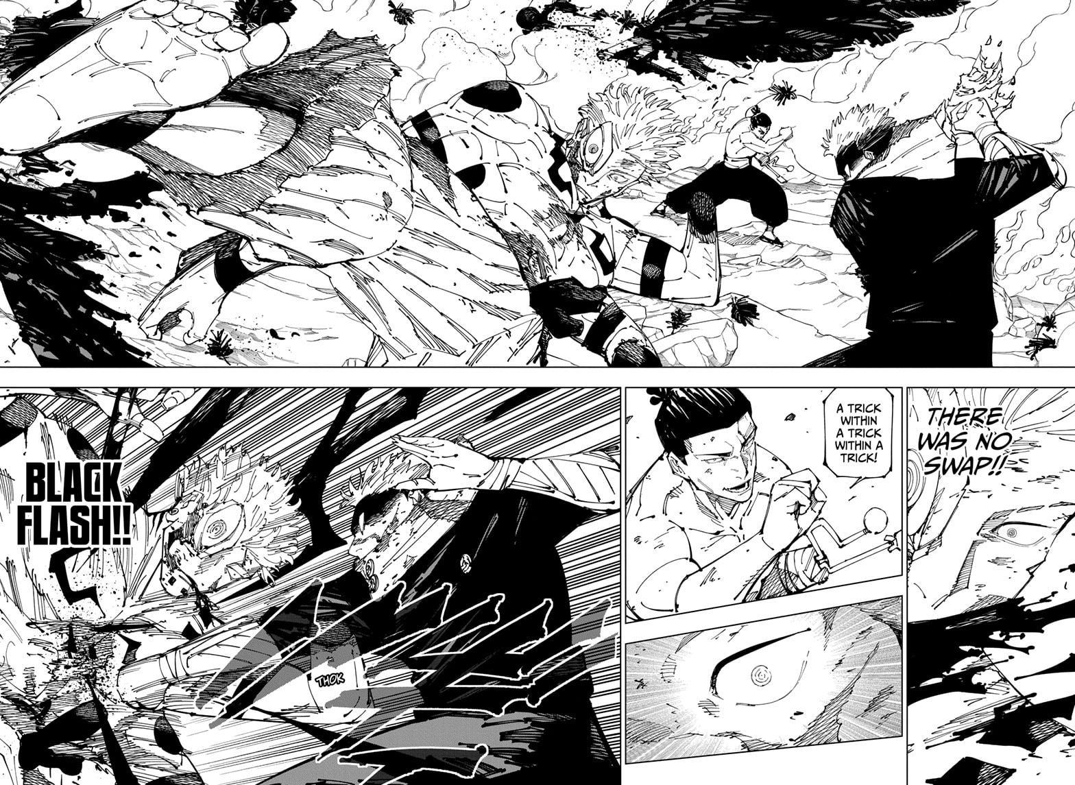 Jujutsu Kaisen Manga Chapter 260 page 15 - Inhuman Makyo Shinjuku Showdown, Part 32 scene