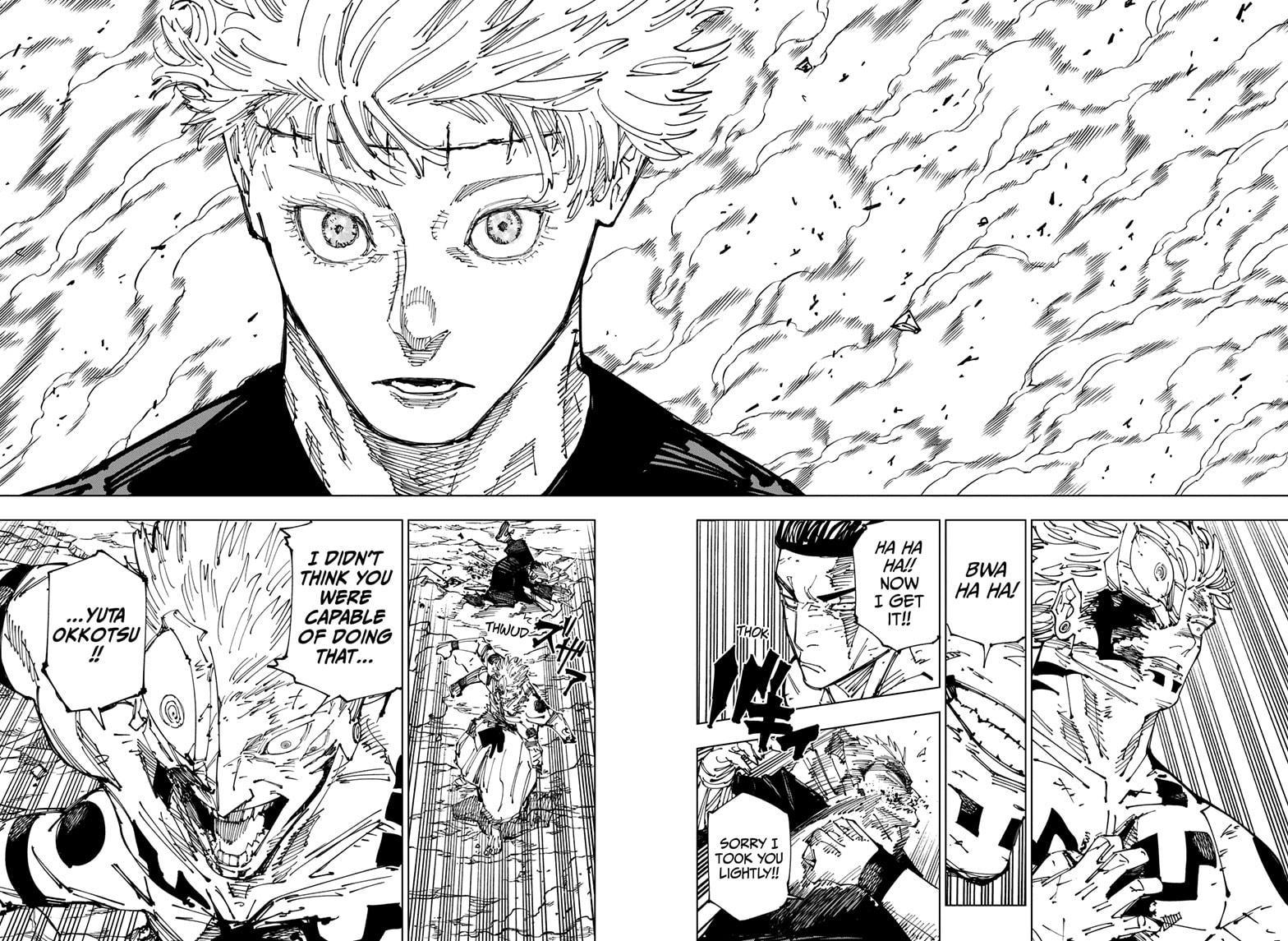 Jujutsu Kaisen Manga Chapter 261 page 3 - Inhuman Makyo Shinjuku Showdown, Part 33 scene