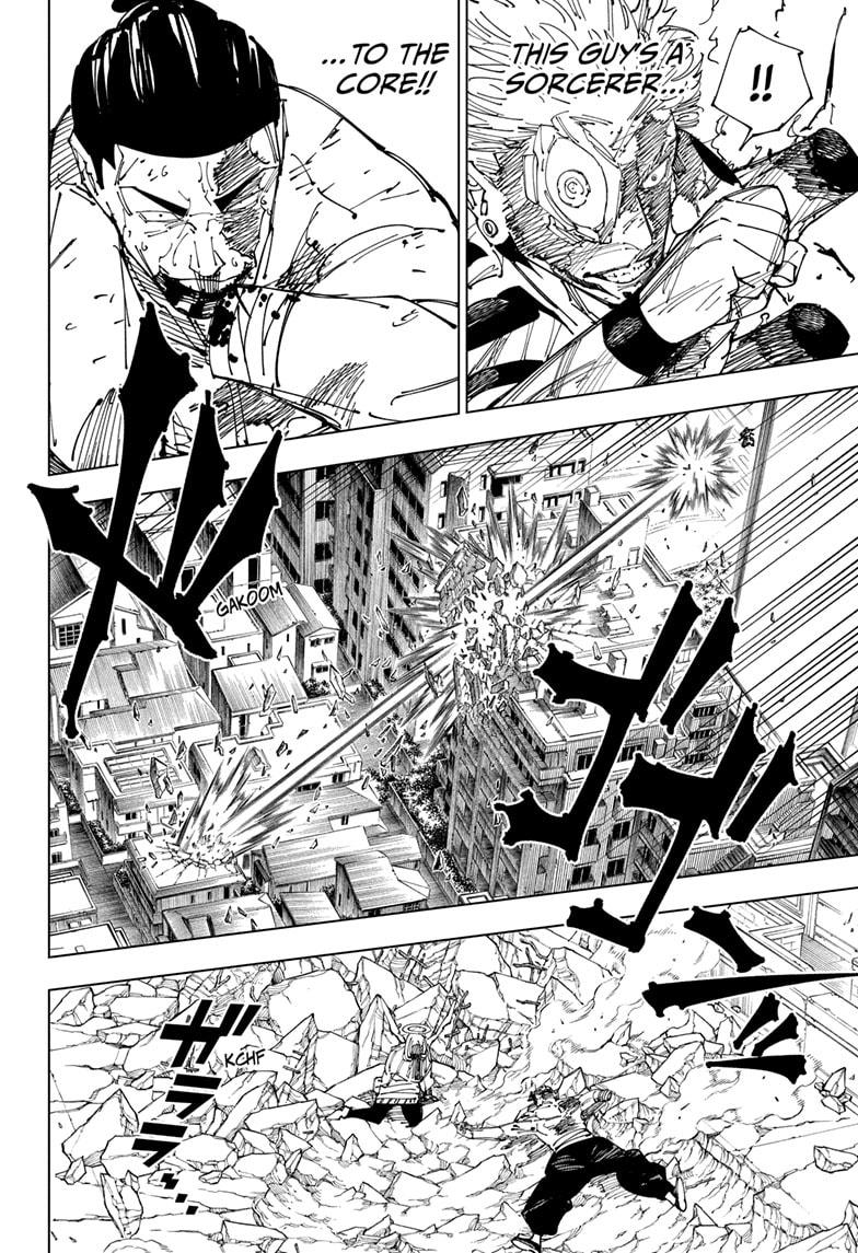 Jujutsu Kaisen Manga Chapter 264 page 6 - Inhuman Makyo Shinjuku Showdown, Part 36 scene