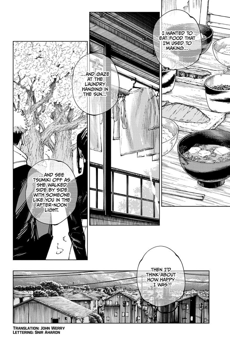 Jujutsu Kaisen Manga Chapter 266 page 2 - Inhuman Makyo Shinjuku Showdown, Part 37 scene