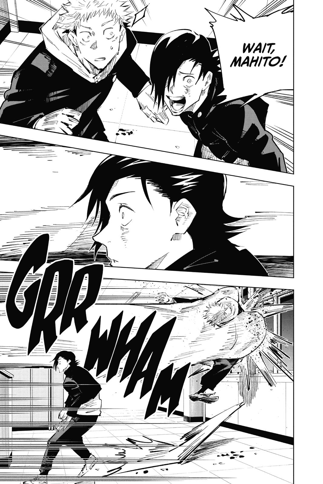 Jujutsu Kaisen Manga Chapter 27 page 3 - What If scene