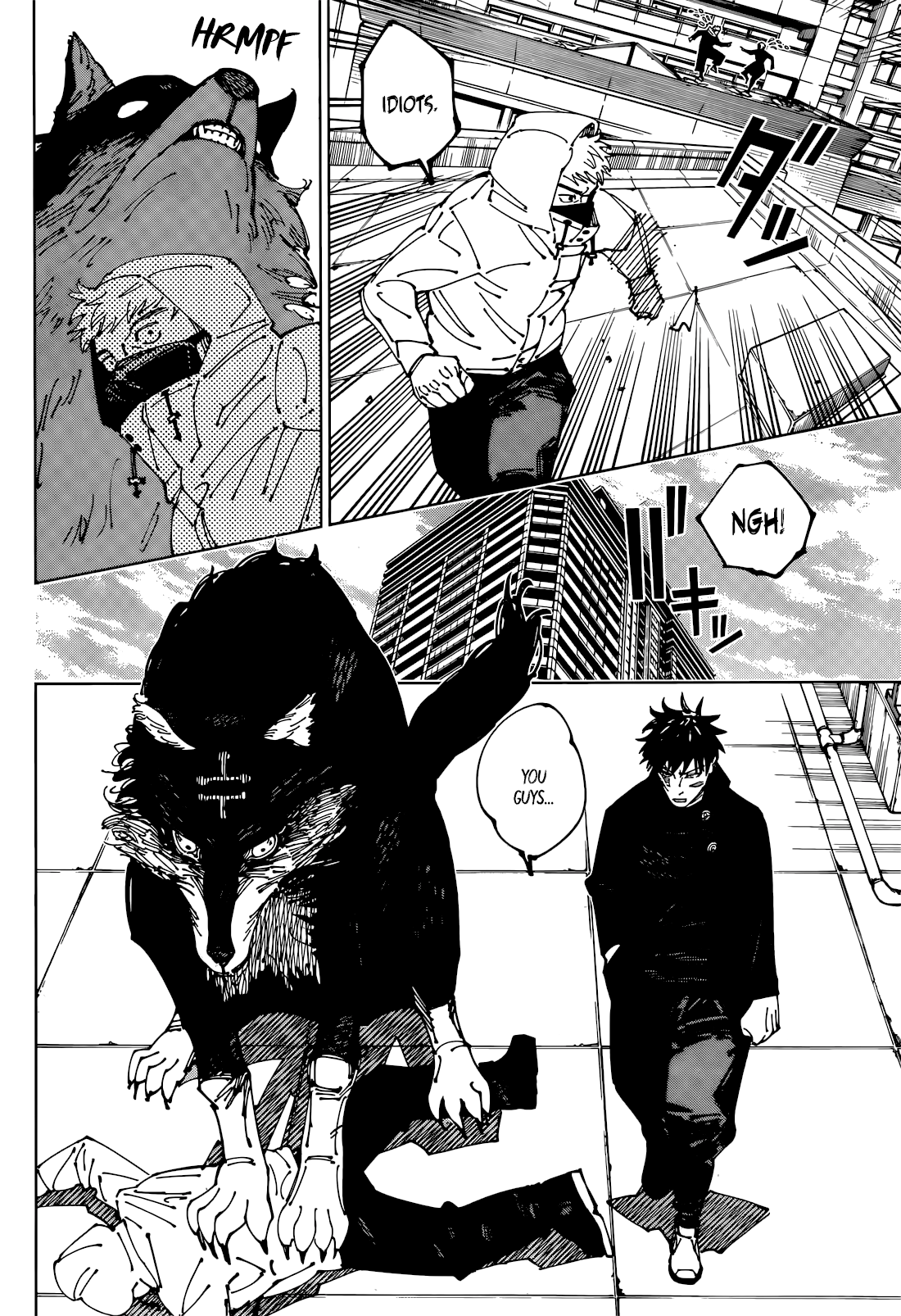 Jujutsu Kaisen Manga Chapter 271 page 10 - From Now On scene