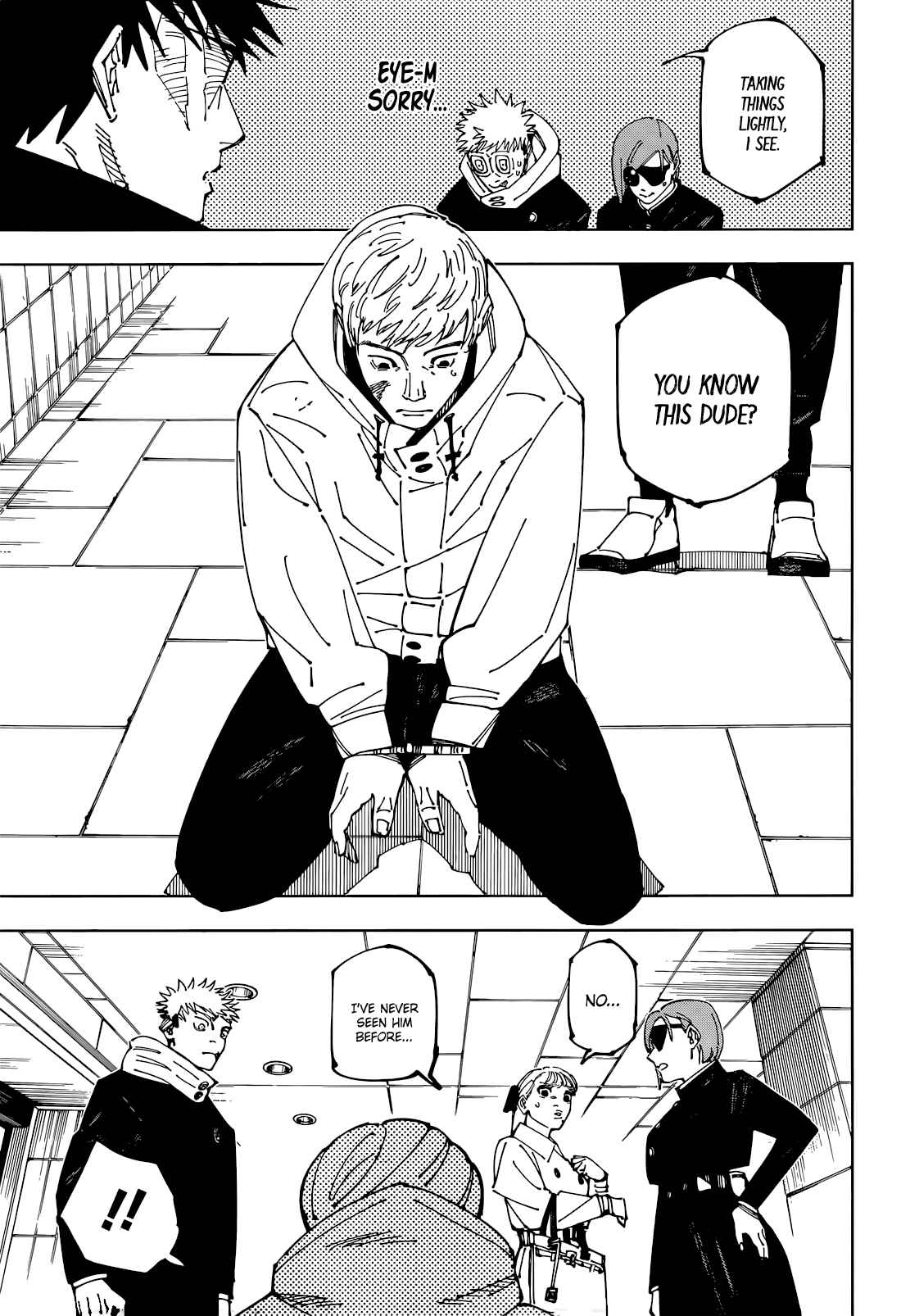 Jujutsu Kaisen Manga Chapter 271 page 11 - From Now On scene
