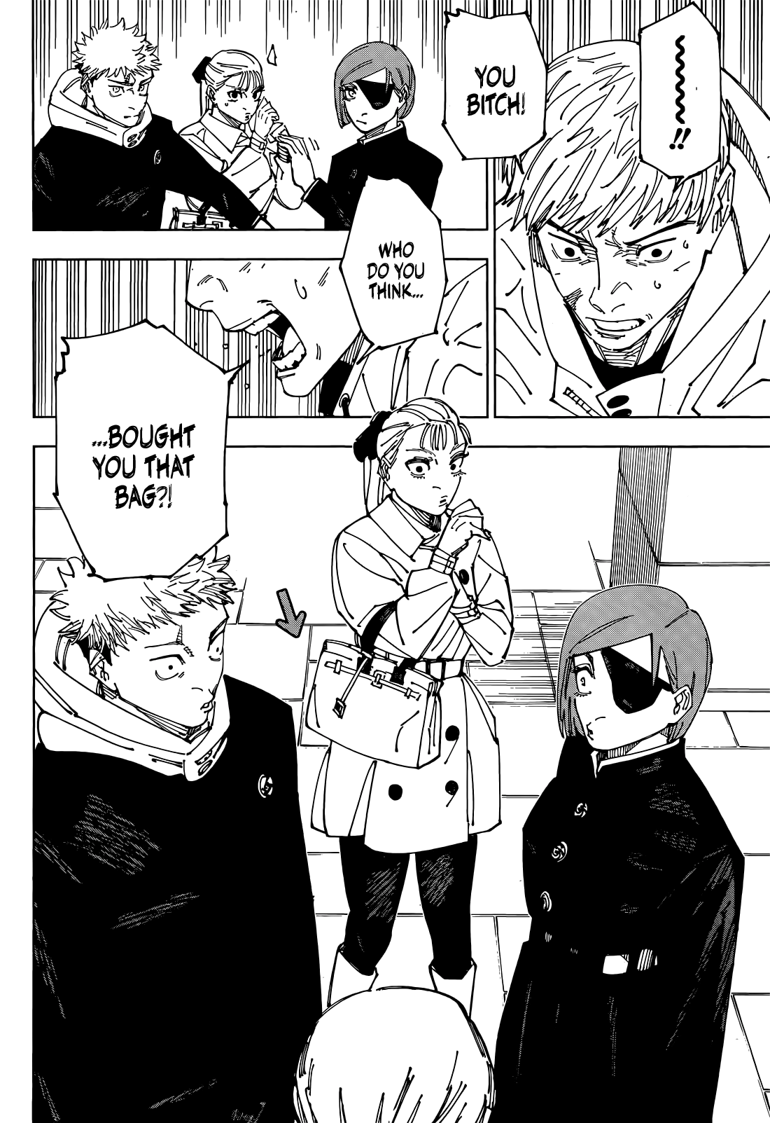 Jujutsu Kaisen Manga Chapter 271 page 12 - From Now On scene