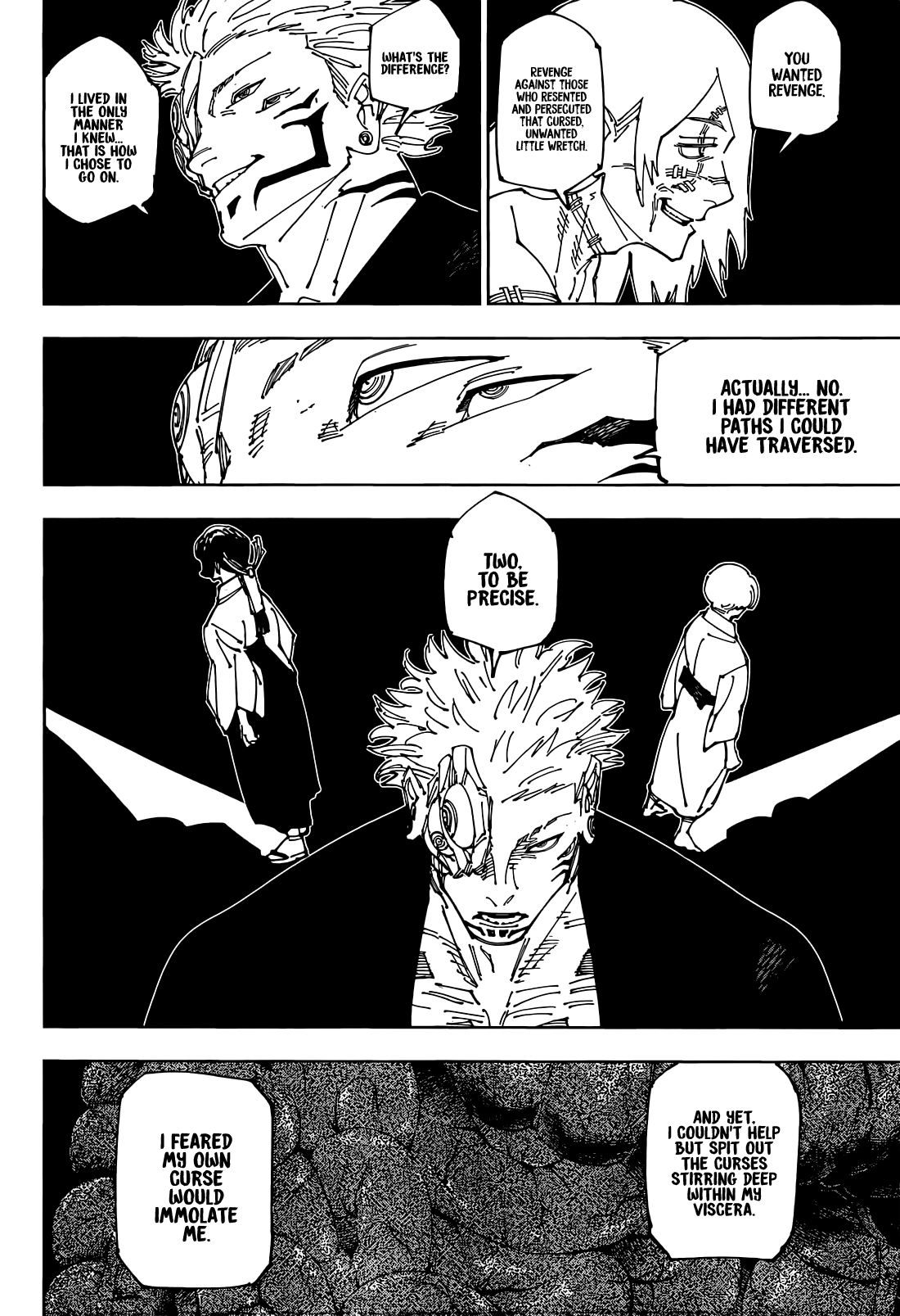 Jujutsu Kaisen Manga Chapter 271 page 18 - From Now On scene