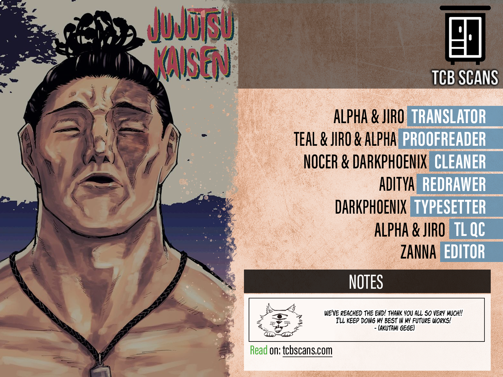 Jujutsu Kaisen Manga Chapter 271 page 2 - From Now On scene