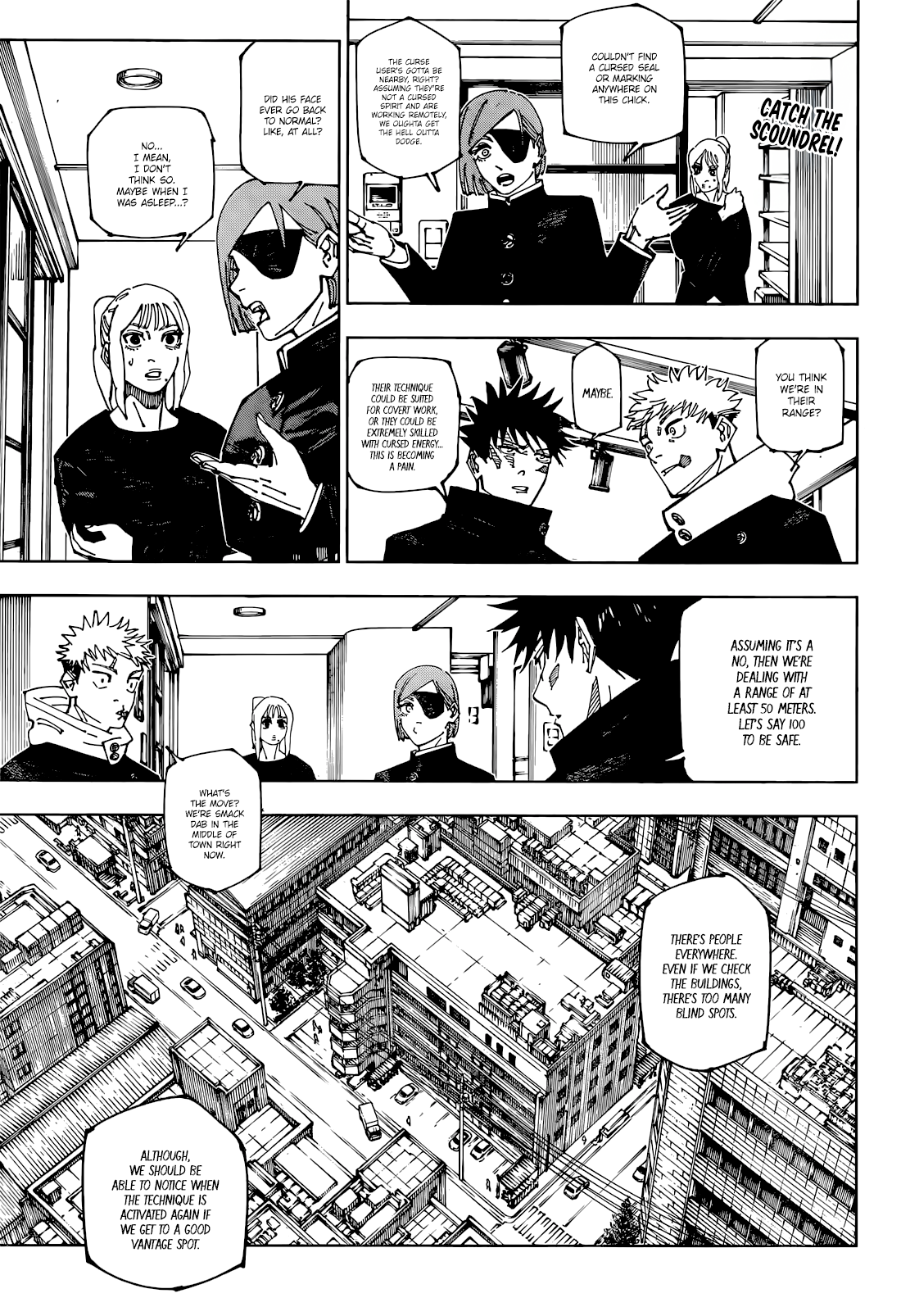 Jujutsu Kaisen Manga Chapter 271 page 3 - From Now On scene